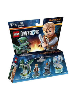 LEGO Dimensions Jurassic World Team Pack 71205 New Sealed Blister Pack Rare